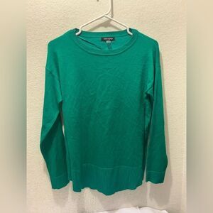 Cable and gauge Green Crewneck Sweater size M